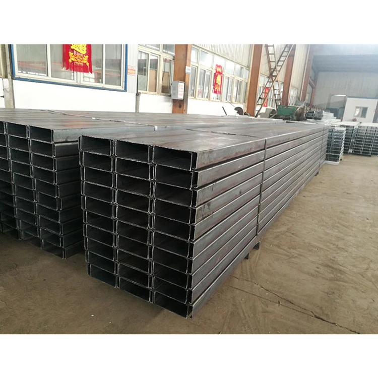 Hot Rolled Carbon U Beam C Channel Steel Black Iron Upn Channel Price