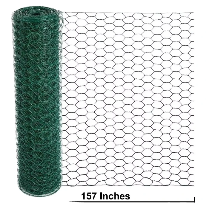 2024 Wire Netting Chain Link Fence Poles Galvanized Triple Twist Wire Netting Galvanized Hexagonal Chicken Wire Mesh