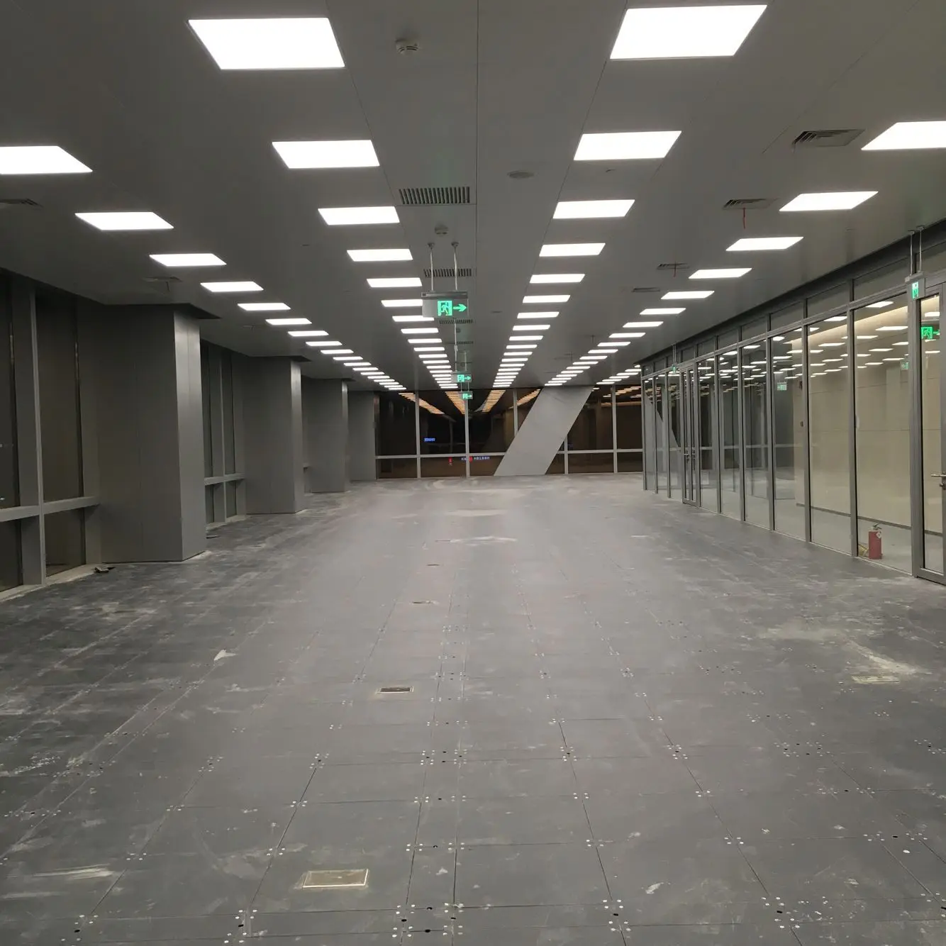 Office carpet floor boxes raised floor