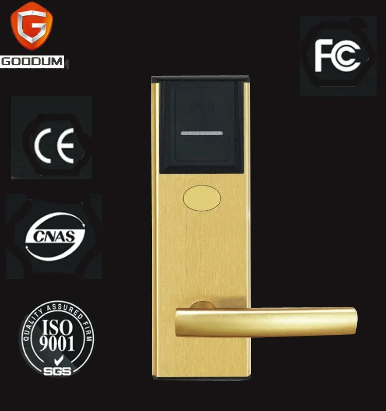 Goodum Intelligent RF Card Electronic Smart Door Lock A2100 For Hotel