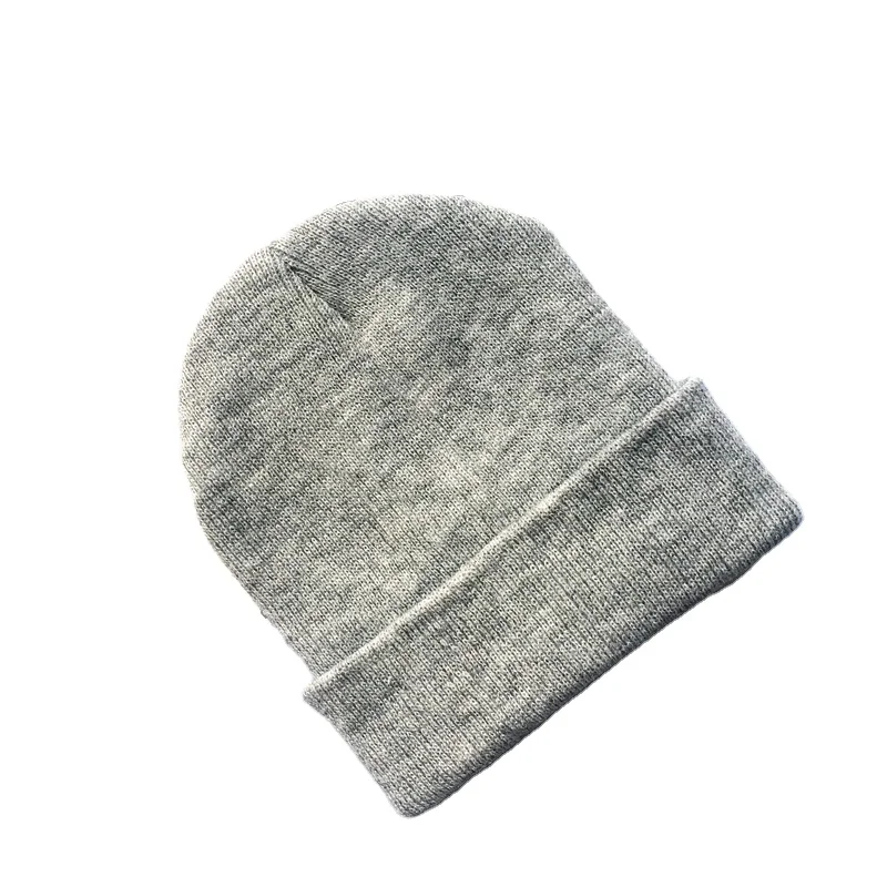 Wholesale In stock 2022 Winter Hats Men Women Unisex Baby Kids Children Toddler beanie hats custom logo Embroidery Knitted Hat