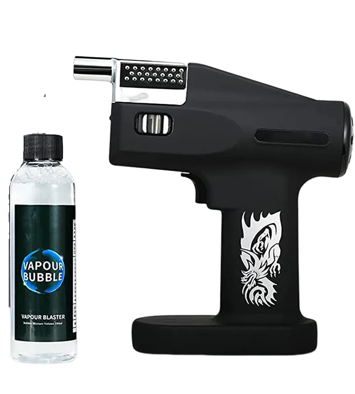 2023 Flavour Blaster Smoke Bubble Gun Kit Machine Smoke Maker Smoking Smoker Vapour Aroma Kit Electric Portable Usb for Cocktail