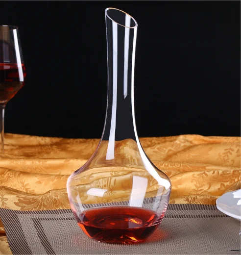 Wine glass decanter different shape luxury decanter for home bar use glass wine decanter
