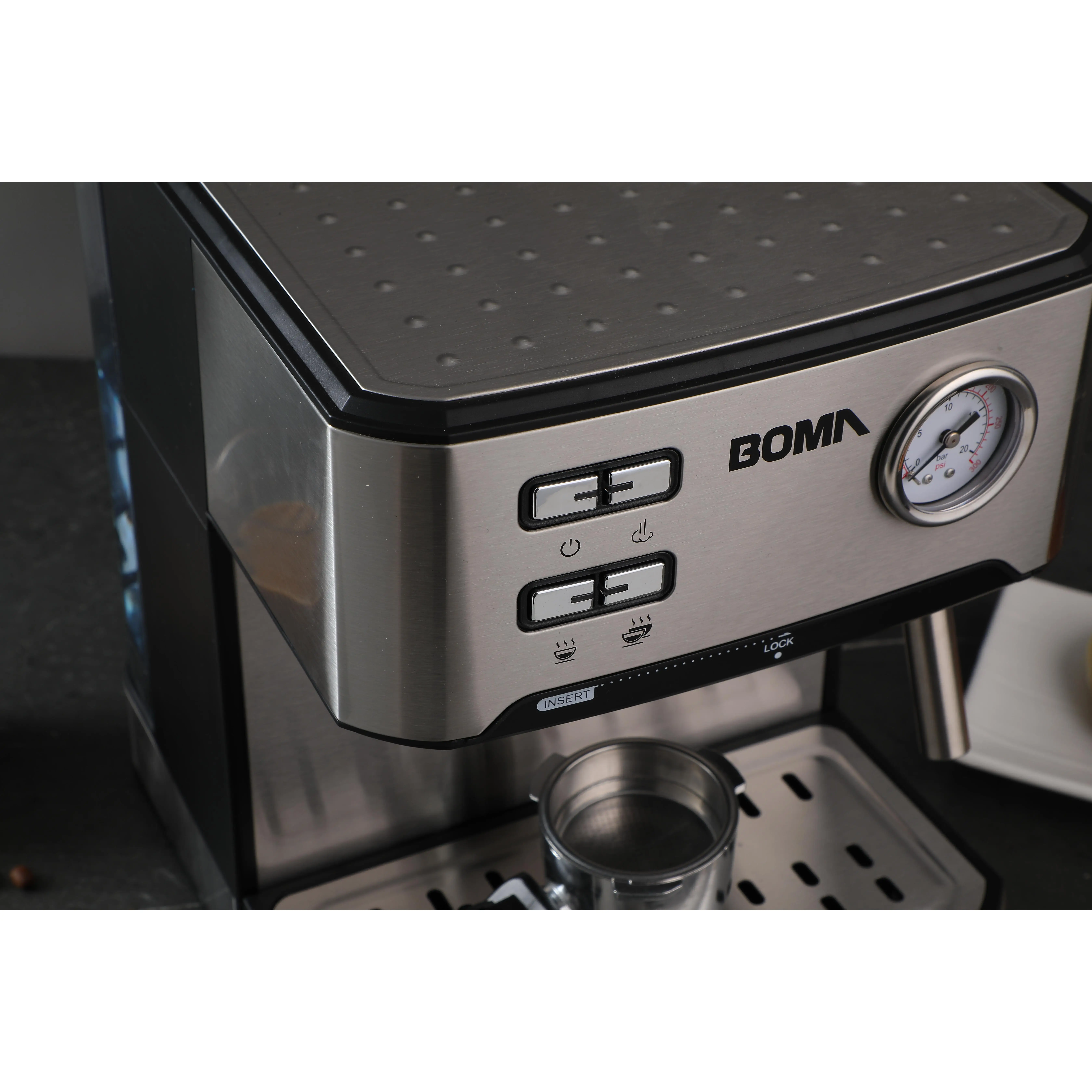 Espresso Maker cafetera industrial al menor Wholesale Latest Mini Professional Best Customized Steel Parts For Espresso Machine