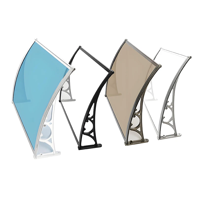 Изготовленный на заказ поликарбонатный листовой тент из поликарбоната домашний цена для входной двери