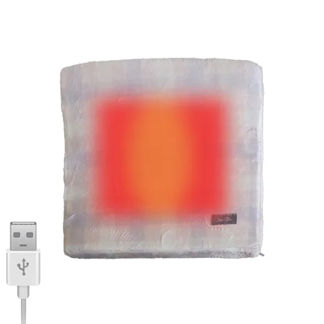 Foot rest warm pad sitting cushion USB electric heating massage cushion pillow office school home car seat cushions