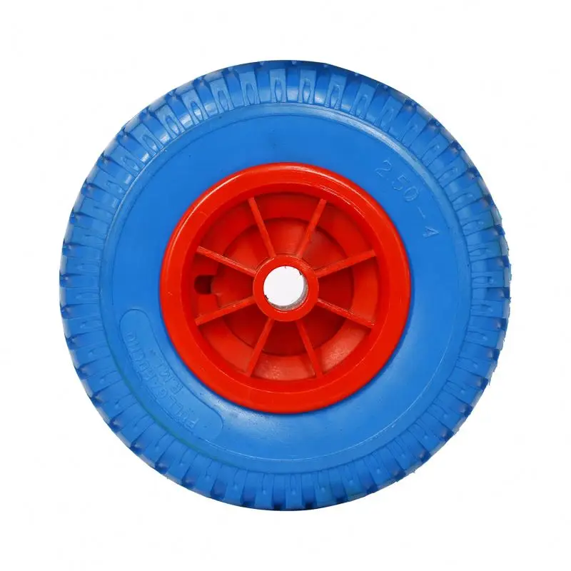 Pu Foam Tire Filled Wheel Polyurethane Tire Wheel  for hand truck and wheelbarrow
