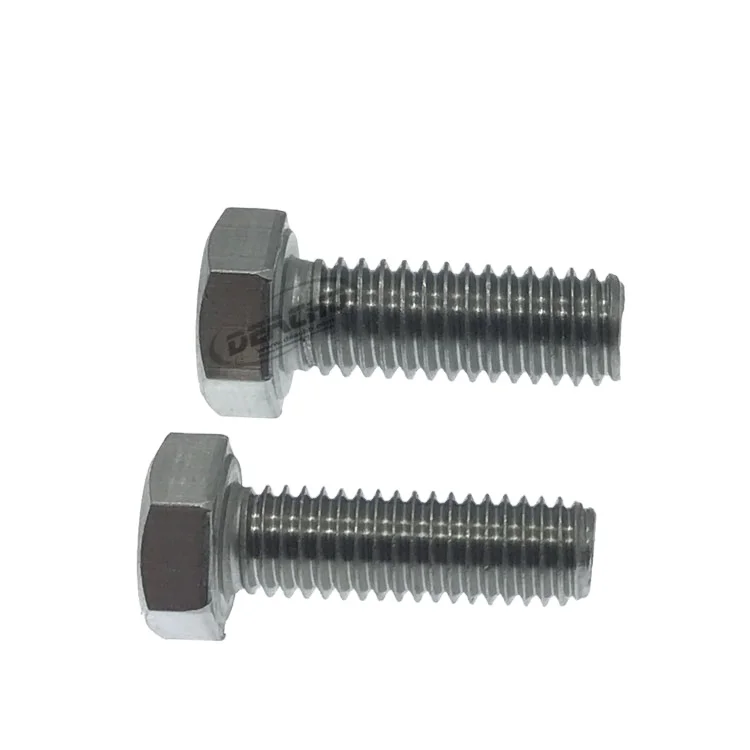 Болт с шестигранной головкой из нержавеющей стали 304, болт с полной резьбой и шестигранной резьбой 1 дюйм