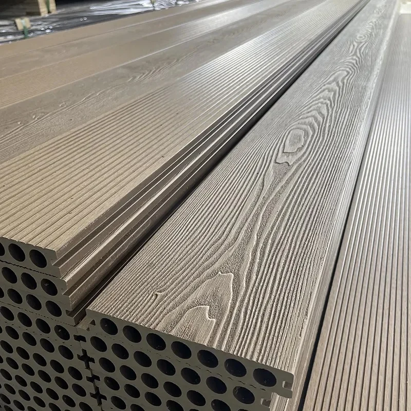 BAIJIN Hot sale Cheap Plank Crack-resistant easy assemble composite WPC Decking Plastic clips fastener