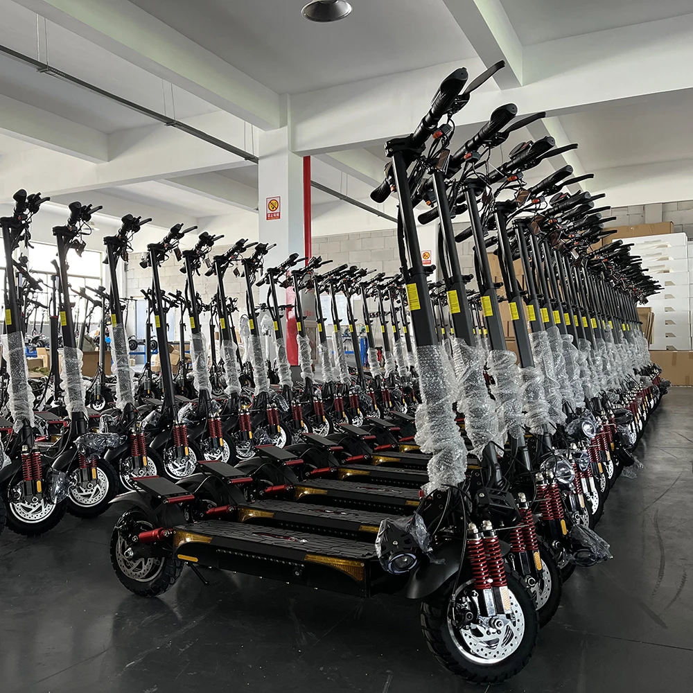 EU US Warehouse 48V 52V 2400W dual motor electric scooter adult electric scooter two wheel foldable e scooter