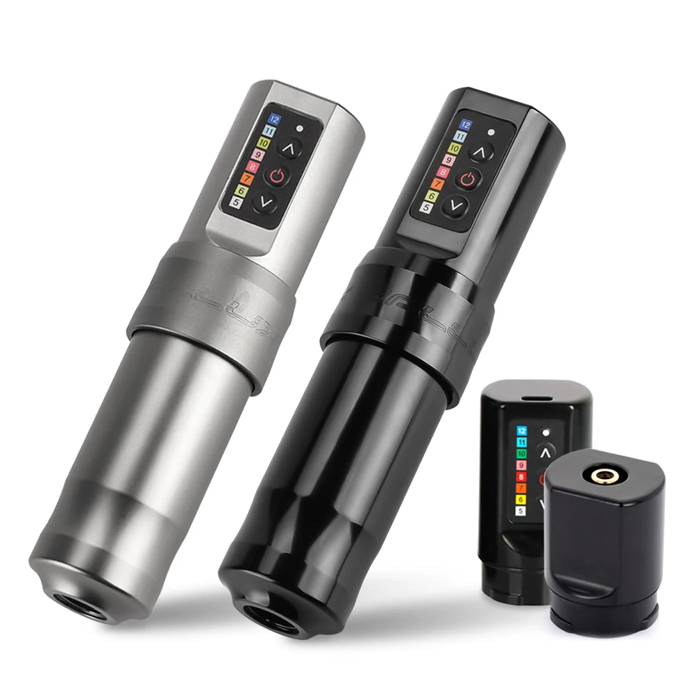 New Aircraft Aluminum Professional Rotary Wireless Tattoo Pen Hot Sale Professional Machine High Quality Motor Tattoo Machine