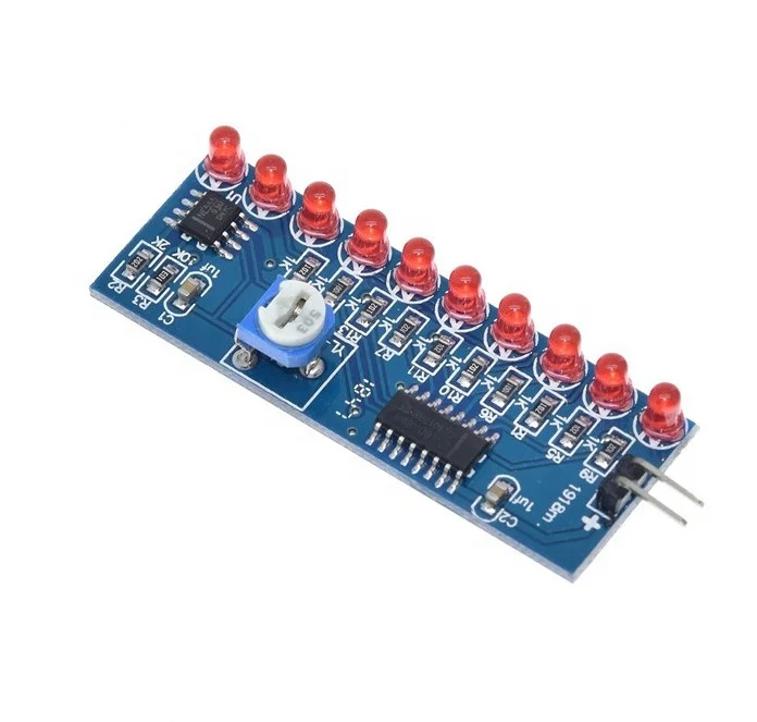Electronic DIY discrete electronics production electronic kit water light kit NE555+CD4017 water light