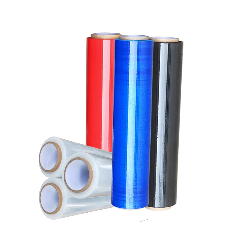 Blue Stretch Film Pallet Wrap Film Malaysia India China Manufacturer