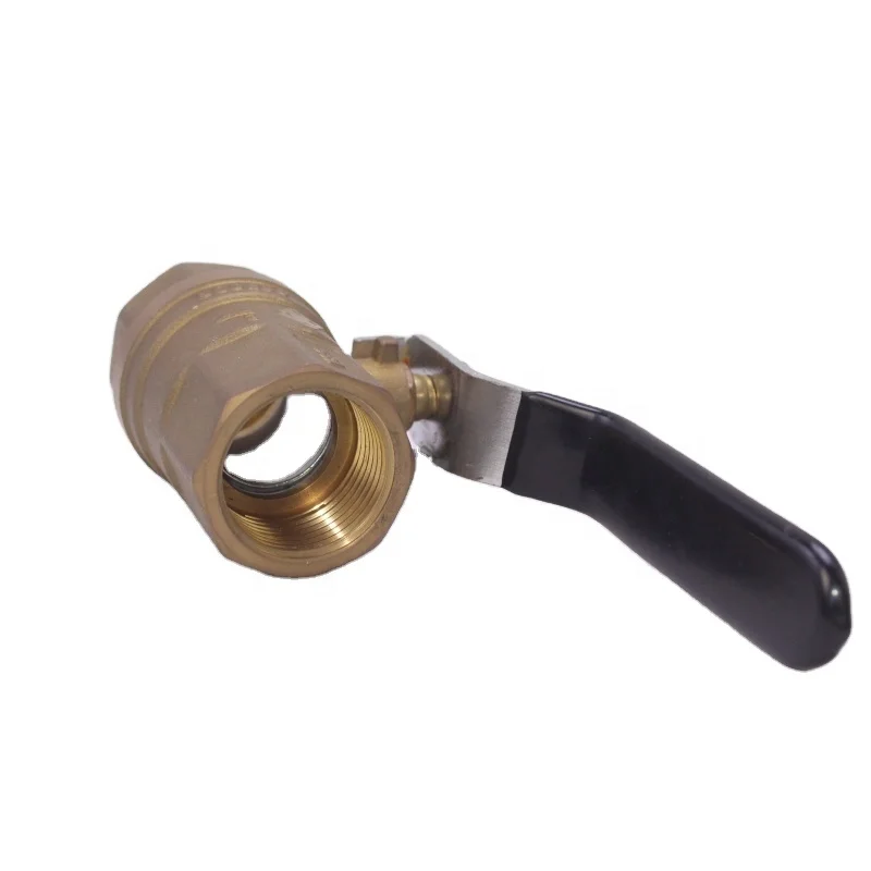 1/2 Inch Forged Brass High Pressure NPT Valve Manual Gas Ball Valve for Water and Oil Pneumatic Power OEM Customizable