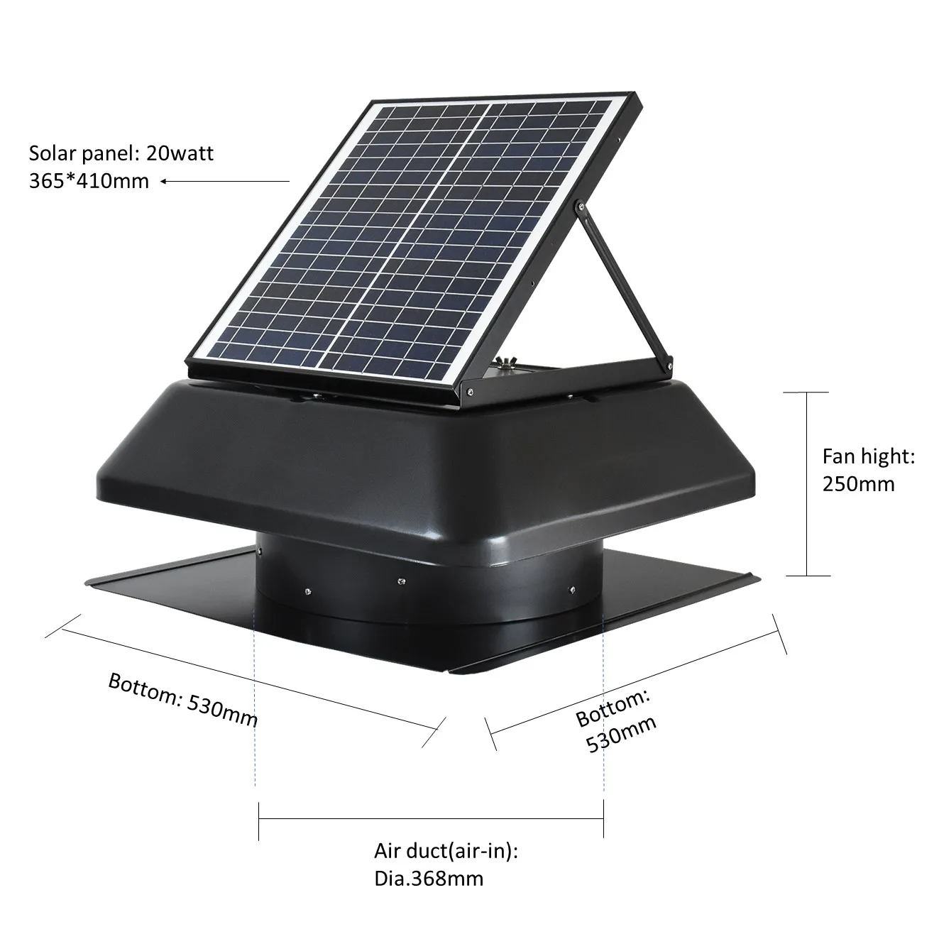 Солнечная отдушина крыши вентилятор для дома контейнерного типа без электричества сборный дом тепла воздуха вытяжной вентилятор с солнечной системы