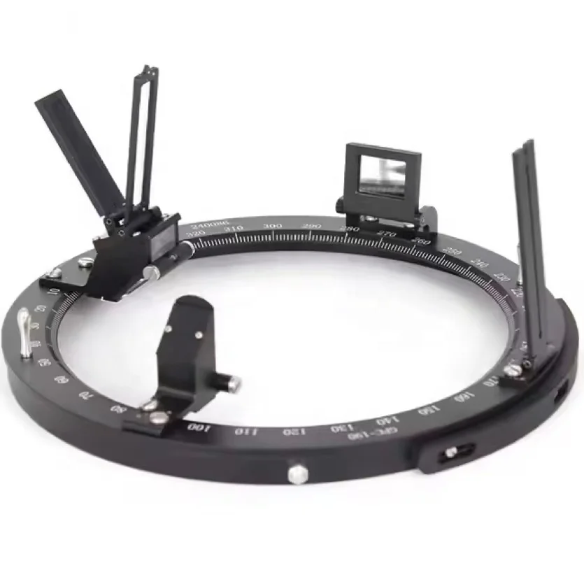 High Accuracy azimuth circle for magnetic compass With Wooden Box