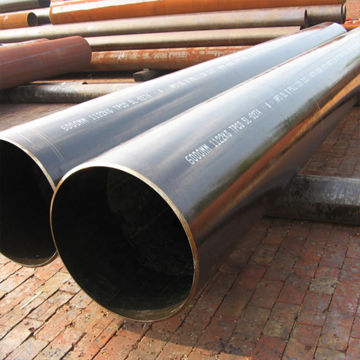 ASTM A53 Sch40 Erw Steel Welded Pipe Carbon / Mild Ms Black Shanghai Round within 7 Days 0.5 - 800 Mm Standard Seaworthy Package