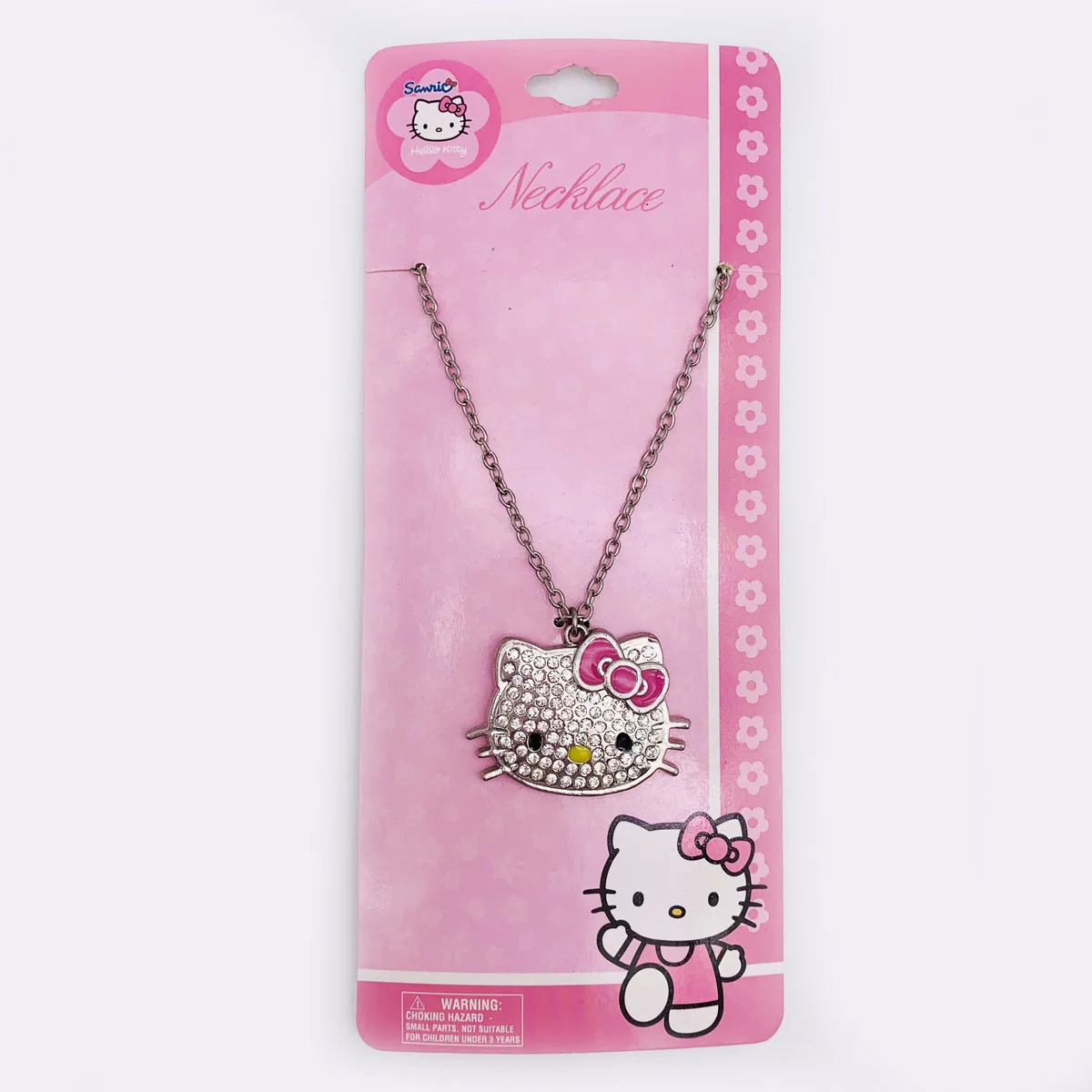 hello kitty necklace crystal sterling silver necklace Hasbro NBC universal avon Sedex BSCI audit jewelry factory