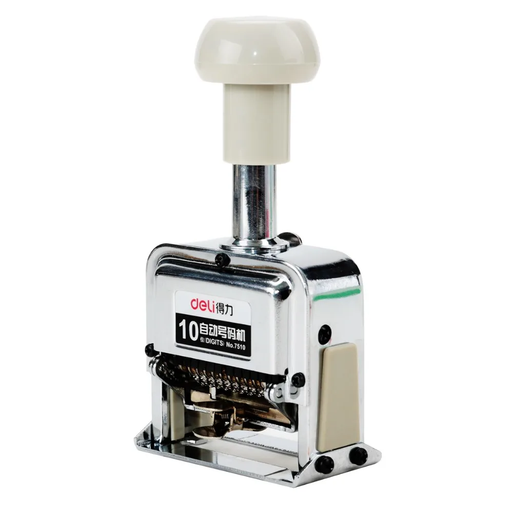 10 digital automatic sequential numbering machine