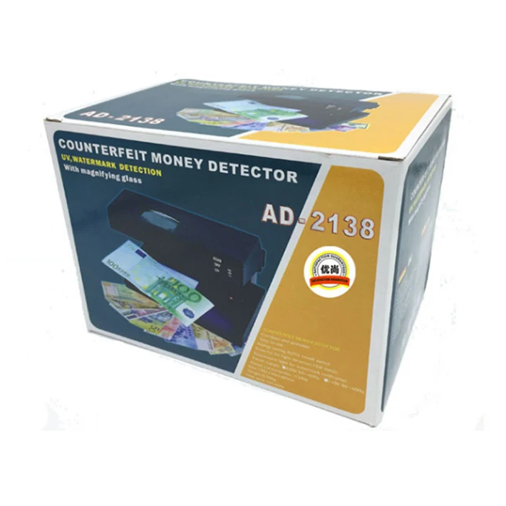 LED   Money Detector  Counterfeit Bill detector machine  UV/WM  2138 money detector machine