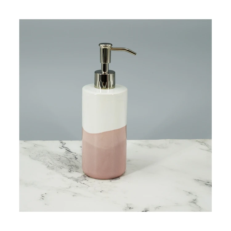 Unique Style Easy Care Cute Colorful And Fun Ceramic 4 Piece Bath Bathroom Table Top Accessories Set