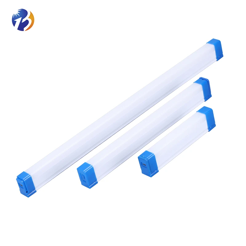 USB 5 В Dc светильники от поставщика, 20 Вт 40 Вт 60 Вт, перезаряжаемые светодиодные аварийные светильники, трубчатые светильники