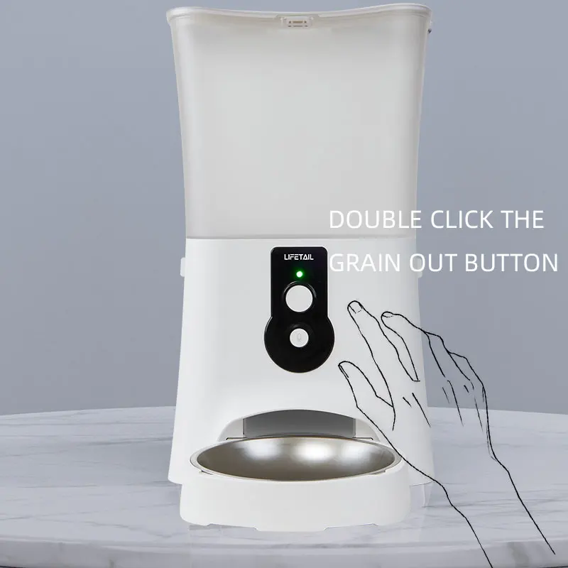 Pet Feeder Smart 5L Automatic Cat Feeder with HD 1080P Camera Smart Pet Feeder for Cat and Dog