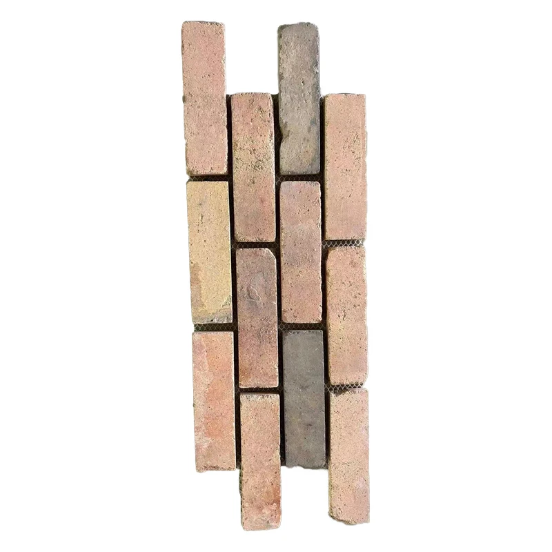 Factory Clay Bricks Fireproof Thin Bricks for Fireplace Facades