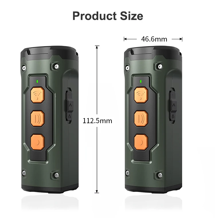 Powerful electronic dog bark repeller ultrasonic handheld dog repellent
