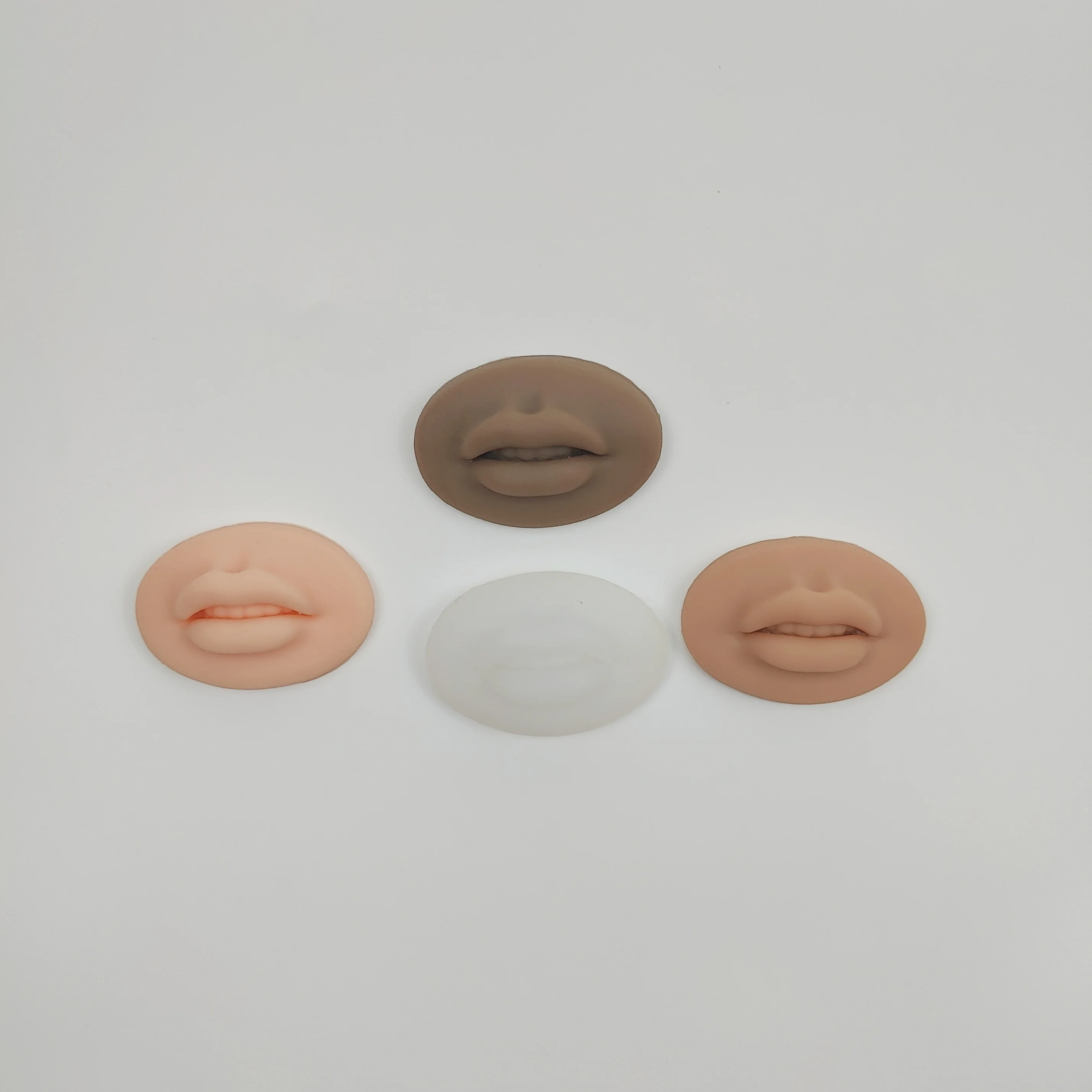 2022 Upgrade Authentic Soft Silicone Lip Model 5D Open Mouth Silicone Lips Model Real Skin 5D Flexible Silicone Practice Skin