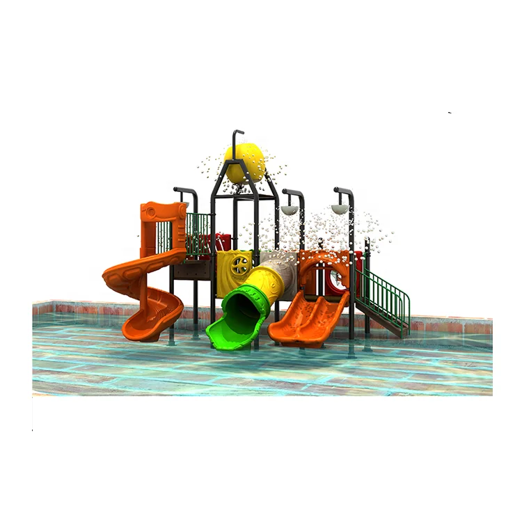 Top quality kindergarten plastic children fun play equipment kids outdoor playground