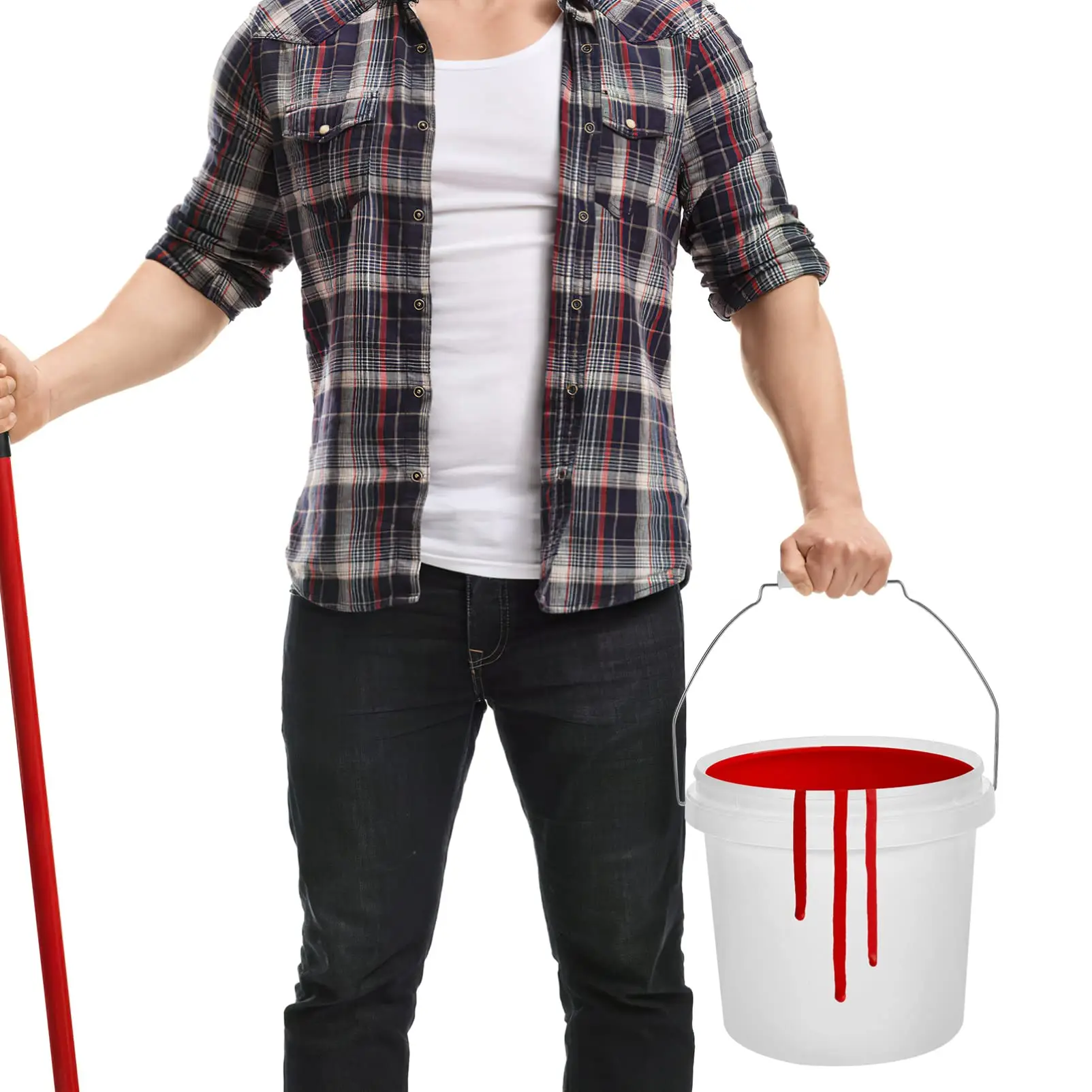 Packaging Container Drum Seal Paint Pail Buckets Food Grade Plastic 1L 3L 5L 10L 15L 20L 25L 5 Gallon Bucket With Handle Lids