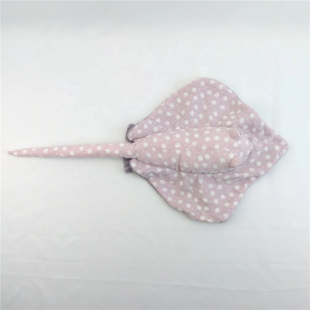 EN71 Azo Free Fabric Cotton Soft Toys Fashion Design Plush Ray Stuffed Cute Sea Animal Toys