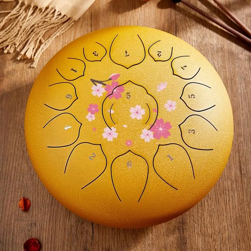 12 inch 13 steel drum tongue drum machine musical instrument personalized customization