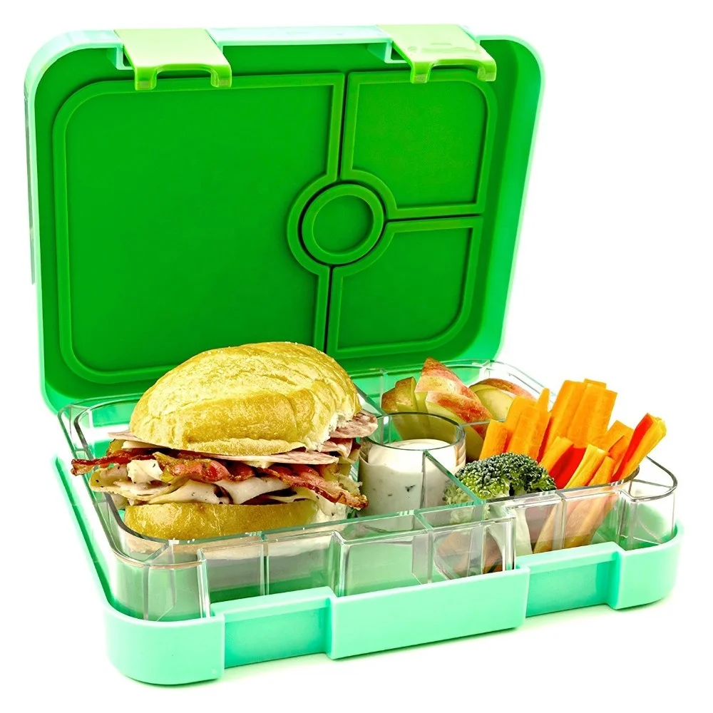 Colorful cute cartoon bento lunch box for child
