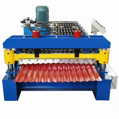roof sheet manufacturing corrugated steel roofing sheet machine