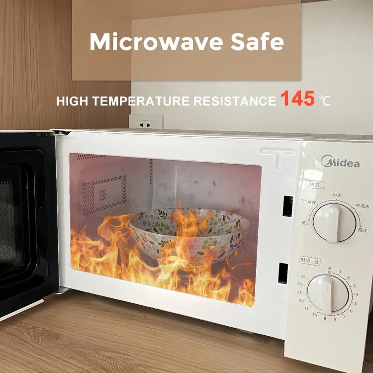 Custom Plates Sushi Dessert Flower Design Japanese Style Plastic Rectangle Plates