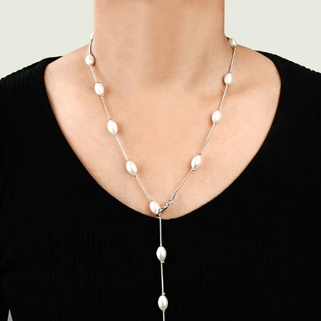 
AAA white south sea Akoya pendant Pearl 18K Gold Necklace 