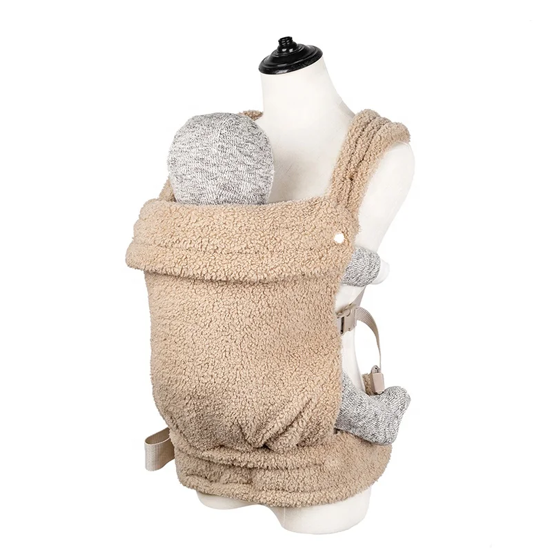 Snoozzz Keep Warm In Winter Soft Woolen Baby Carrier