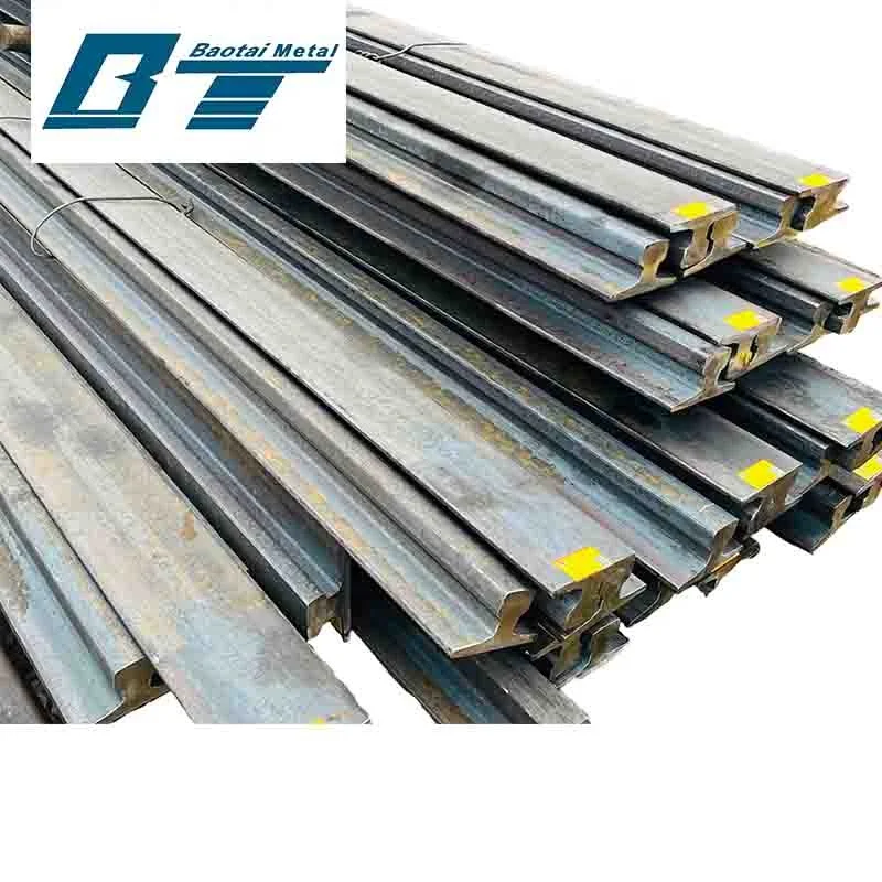 Железнодорожный стальной рельс 50Mn U71Mn S235JR S355JR в наличии выходная цена хорошее качество тяжелый свет для железнодорожного