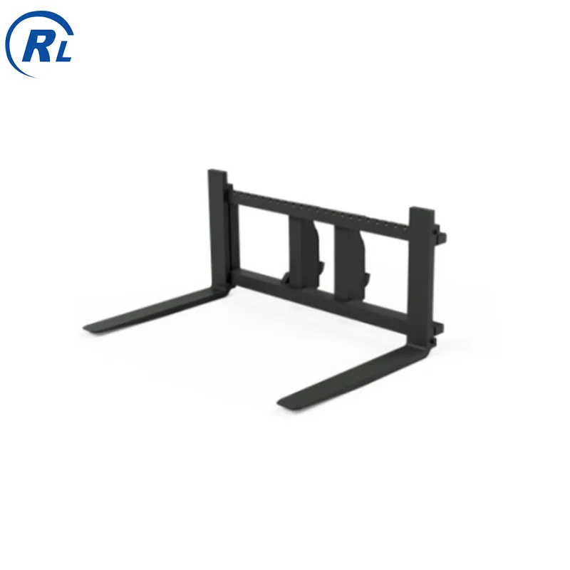 Qingdao Ruilan Customize Heavy Duty Stone Forks for Wheel Loader attachment with good price