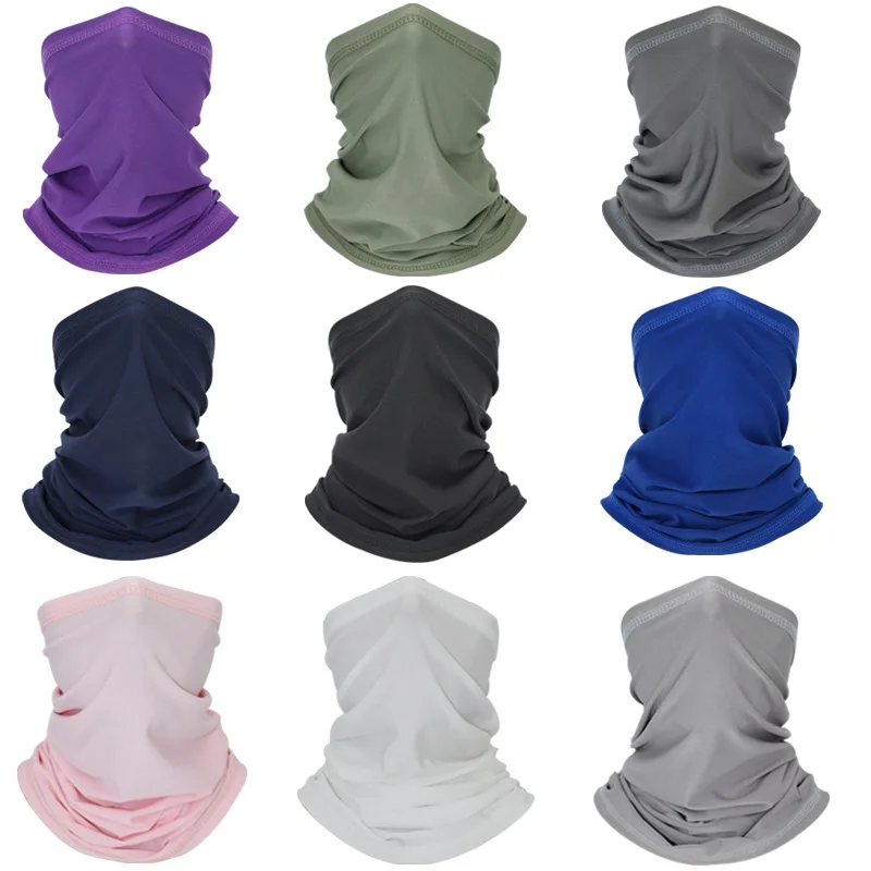 Custom Logo Printing Manufacture Oem Neck Gaiter Scarf Hood High Quality Seamless Bandanas