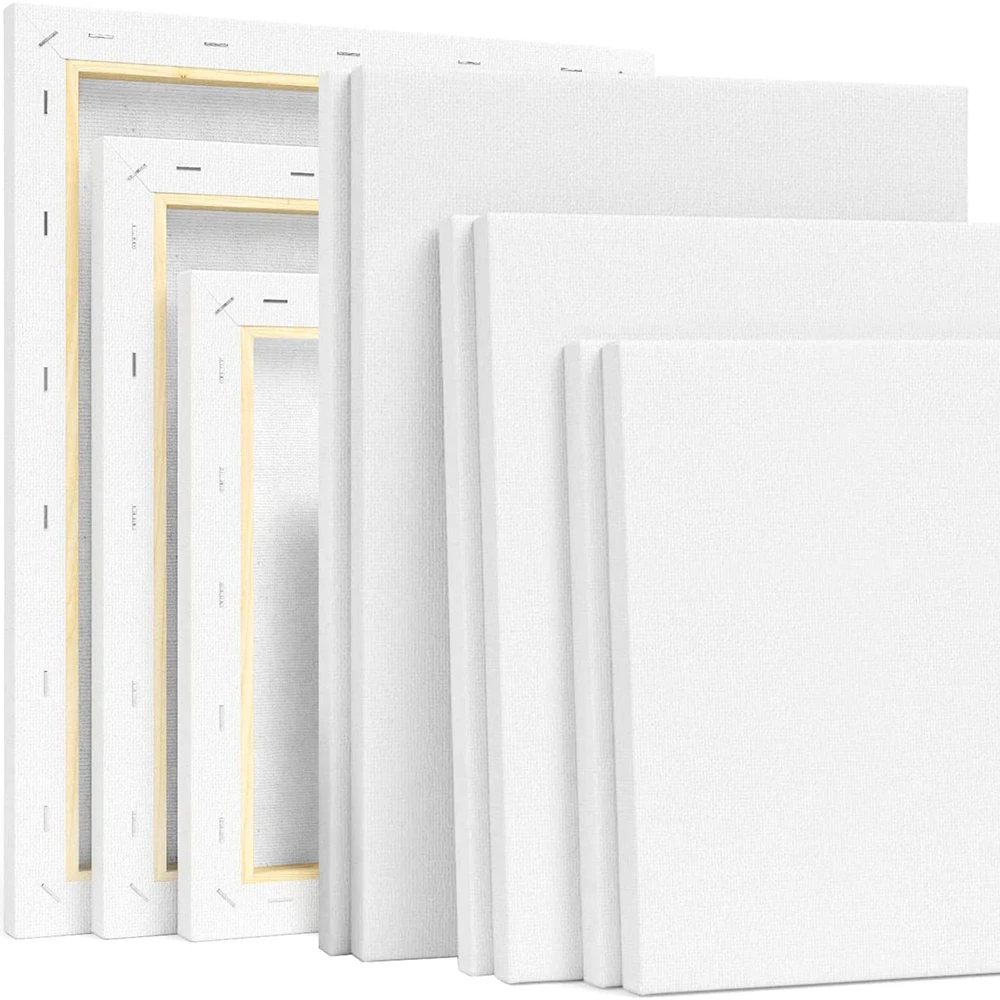 Художественный холст, растягивающийся 30x40 см, хлопчатобумажный холст, Сосновая деревянная рама, холст на заказ, доска для гуаша и акриловой краски