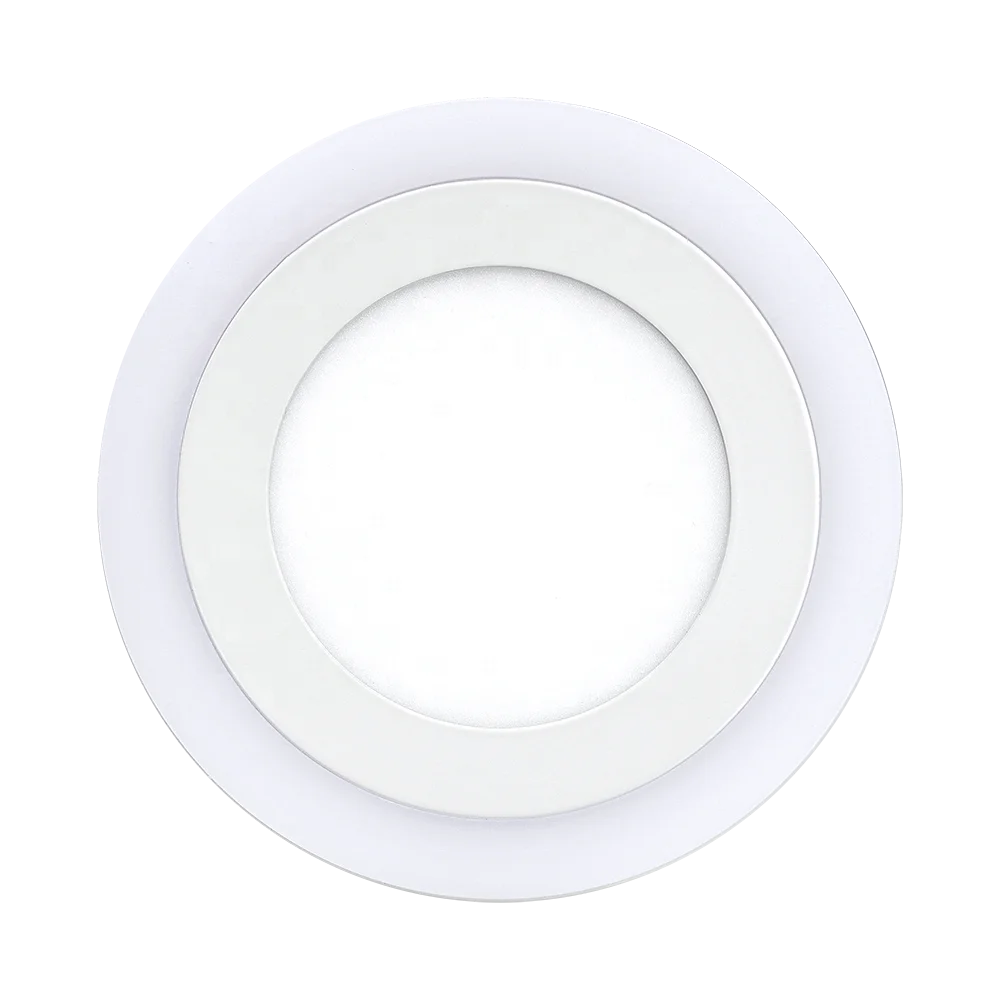 Встраиваемая круглая Светодиодная панель 3 Вт, 6 Вт, 7 Вт, 9 Вт, 18 Вт, светящаяся белая акриловая лампа для корпуса, время освещения, теплый свет, для офиса