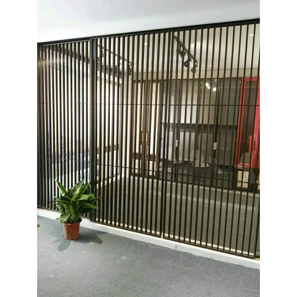 New Design House Decorative Grill Design Value Aluminum Sliding Glass Doors Style With Lock
