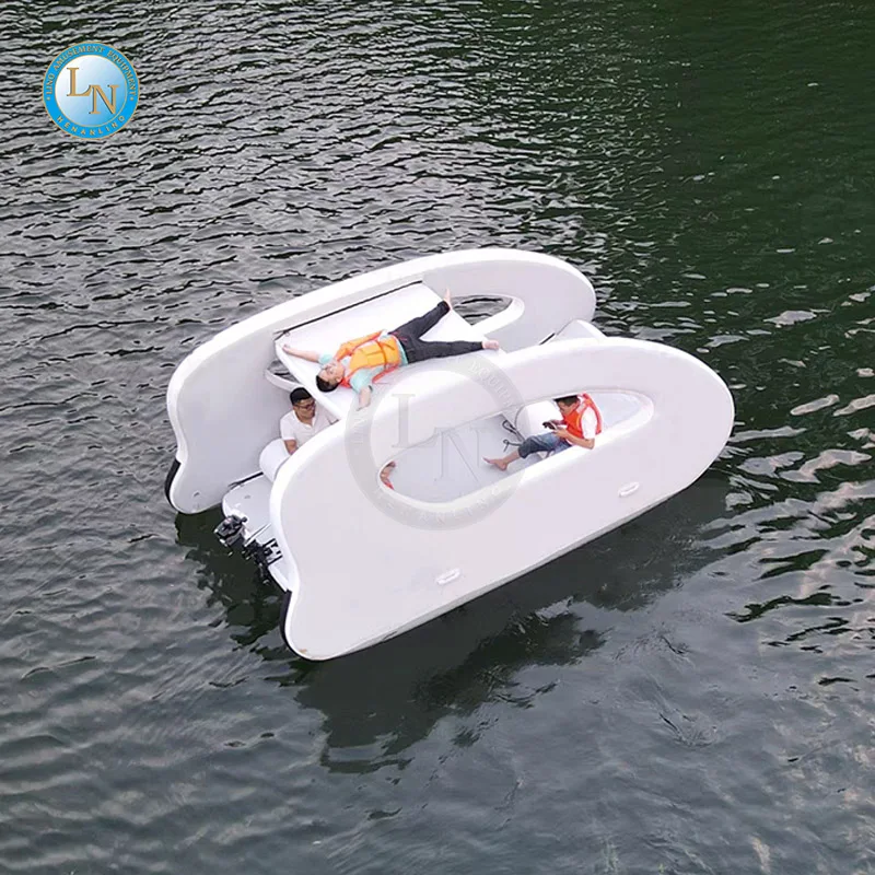 High Quality Inflatable Boat House for Water Houseboat water houseboat pontoon floats