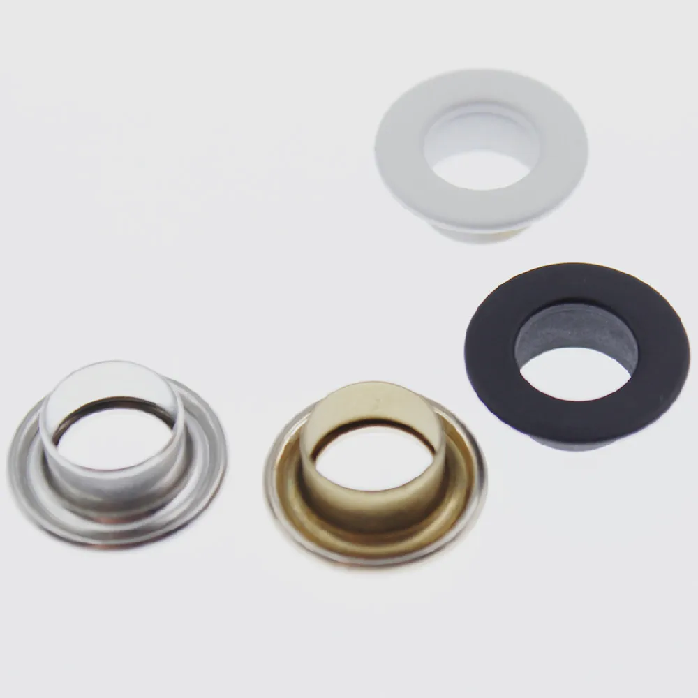 
Button Factory High Quality Custom Shape Eyelet Grommet For Garment And Shoes Brass Eyelet 