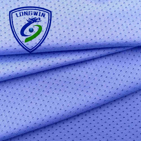 Stretch HIGH-Elastic weft knitted 94 polyester 6 spandex single mesh fabric for sportswear