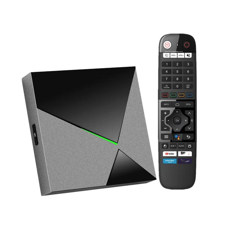 2025 Tv Box Android 11 Q11 ATV Amlogic S905X4 with BT Voice Remote Control 5G Wifi 4k 4GB 32GB smart tv android box Set-Top Box