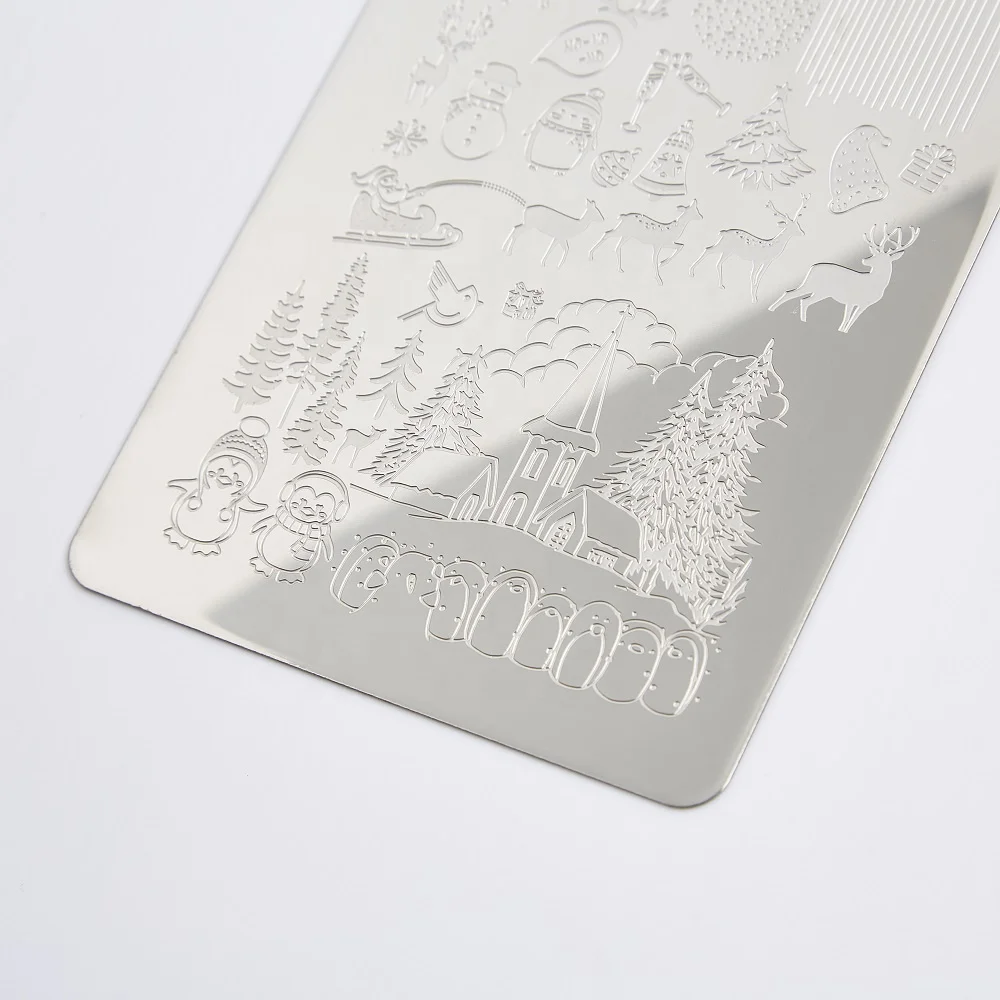 Customized 3D Nail Art DIY Decoration Stamping Plate